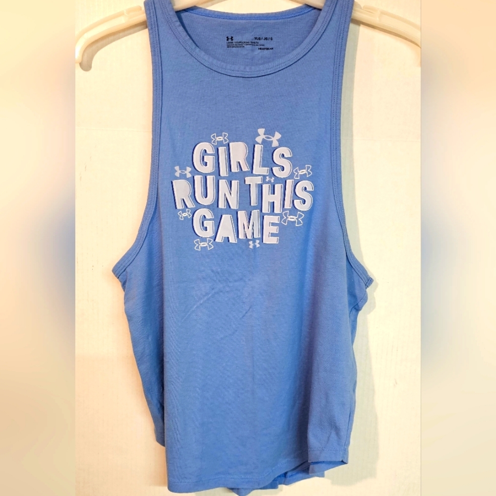 Girls YL Under Armour Tank Top